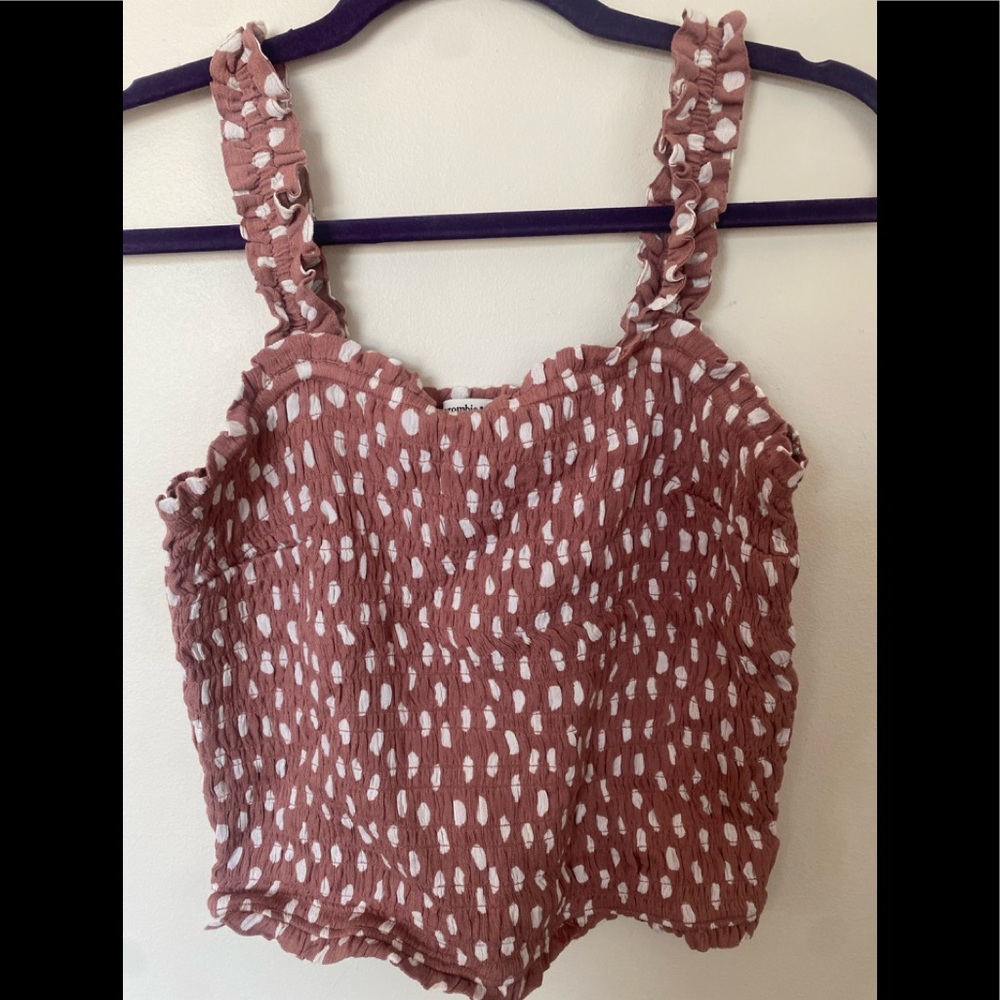 Abercrombie Smocked Tank Sz Large